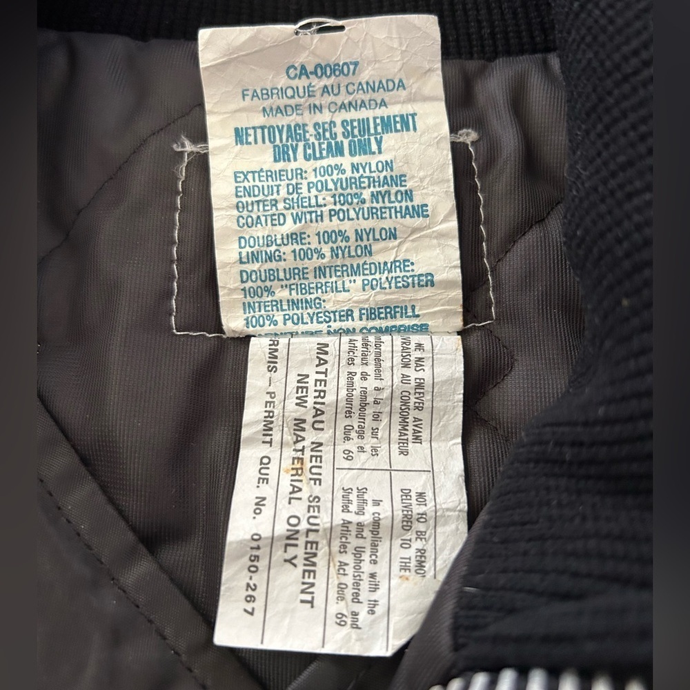 1980s Vintage Snowmobile Winter Jacket Large - Picture 5 of 10
